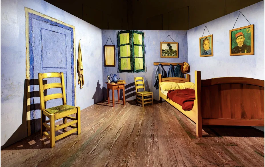 Trodimenzionalna rekonstrukcija Van Goghove Spavaće sobe u Arlesu